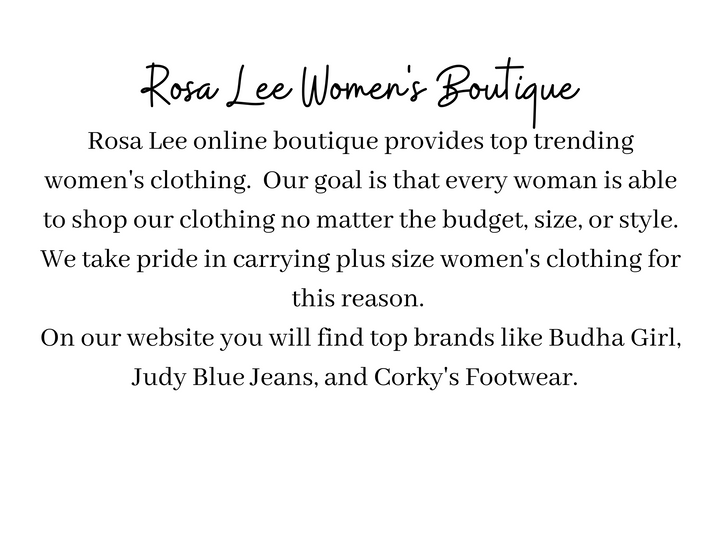 Rosa Lee Boutique – Rosa Lee Boutique