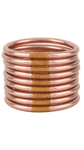 Budha Girl Rose Gold All Weather Bangles